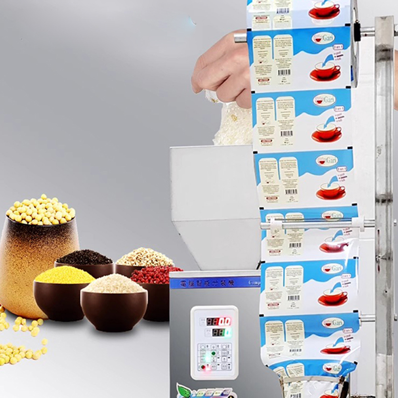 Coffee Tea Spices - Rückseitige Siegelmaschine für Partikel-Lebensmittel, vollautomatische Verpackungsmaschine