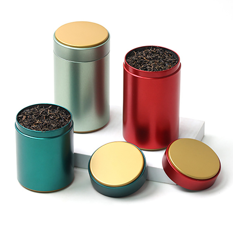 Tea Coffee Sugar Container - Tragbare Tee kiste einfarbig Tee versiegelte
