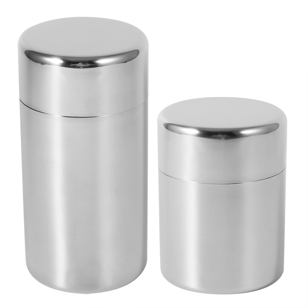 Tea Coffee Sugar Container - Edelstahl Tee blatt Dosen Kanister Behälter