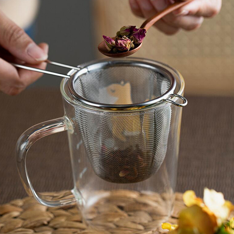 Coffee Tea Spices - Edelstahl Tee-ei Wiederverwendbare Tee Leck Filter