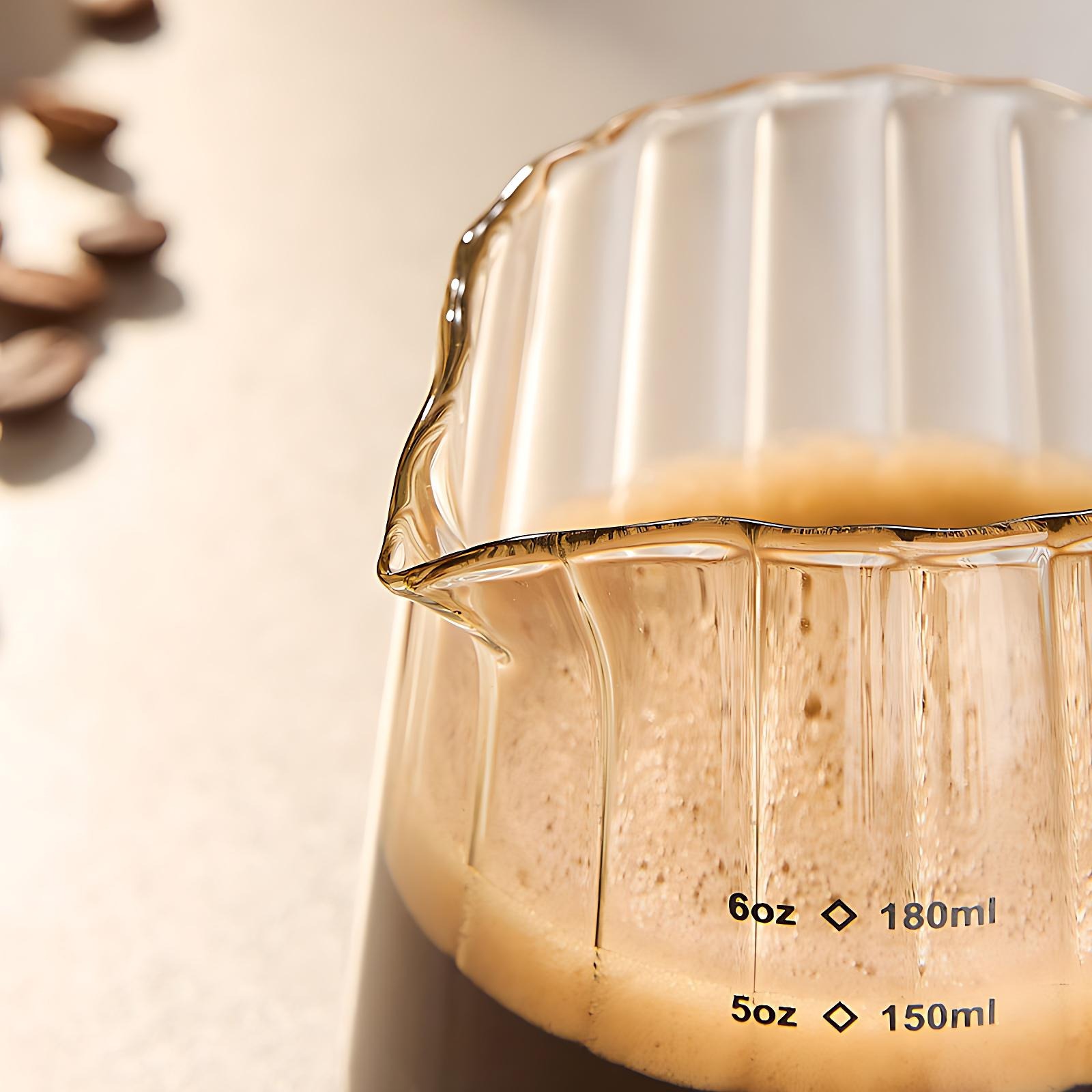 OANKR 6 oz Glas-Messbecher mit – Coffee And Tea Glass Bewertung und Preis