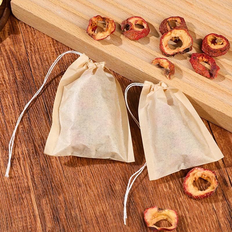 Leere Teebeutel mit Kordelzug  – Coffee Tea Spices Bewertung und Preis