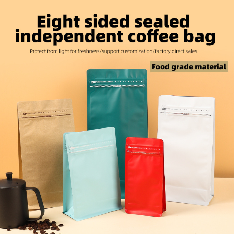 Aluminiumfolien-Standbeutel fü – Coffee Tea Bean Bewertung und Preis