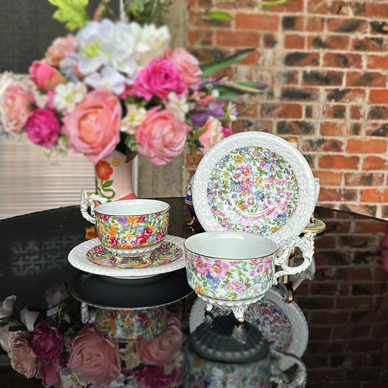 Kaffeetassen, Teller, vierbein – Coffee Tea English Bewertung und Preis