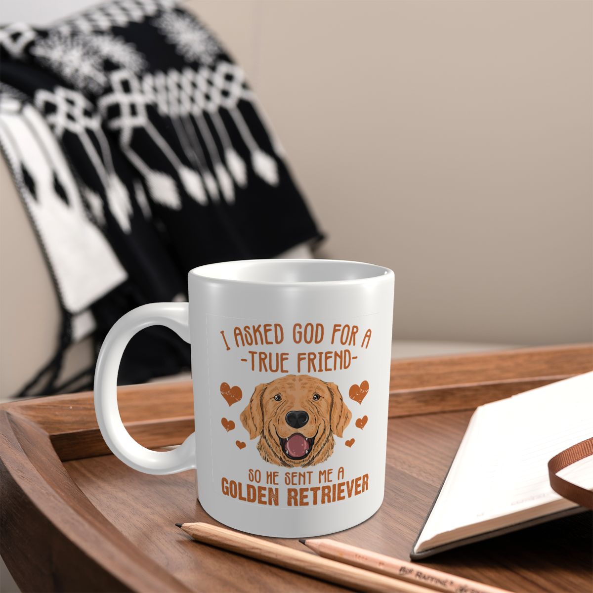 Mark Cup Mug Golden Retriever  – Coffee Tea With Me Bewertung und Preis