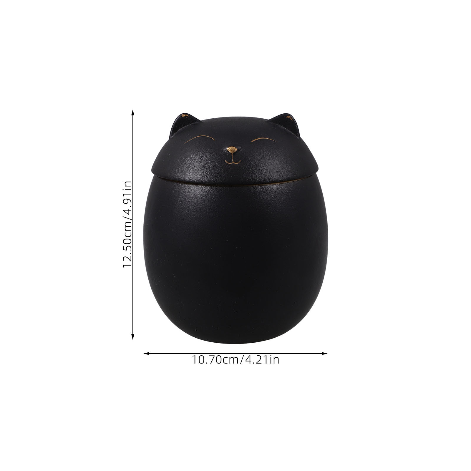 Keramik-Teedose in Katzenform  – Coffee Tea Bean Leaf Bewertung und Preis