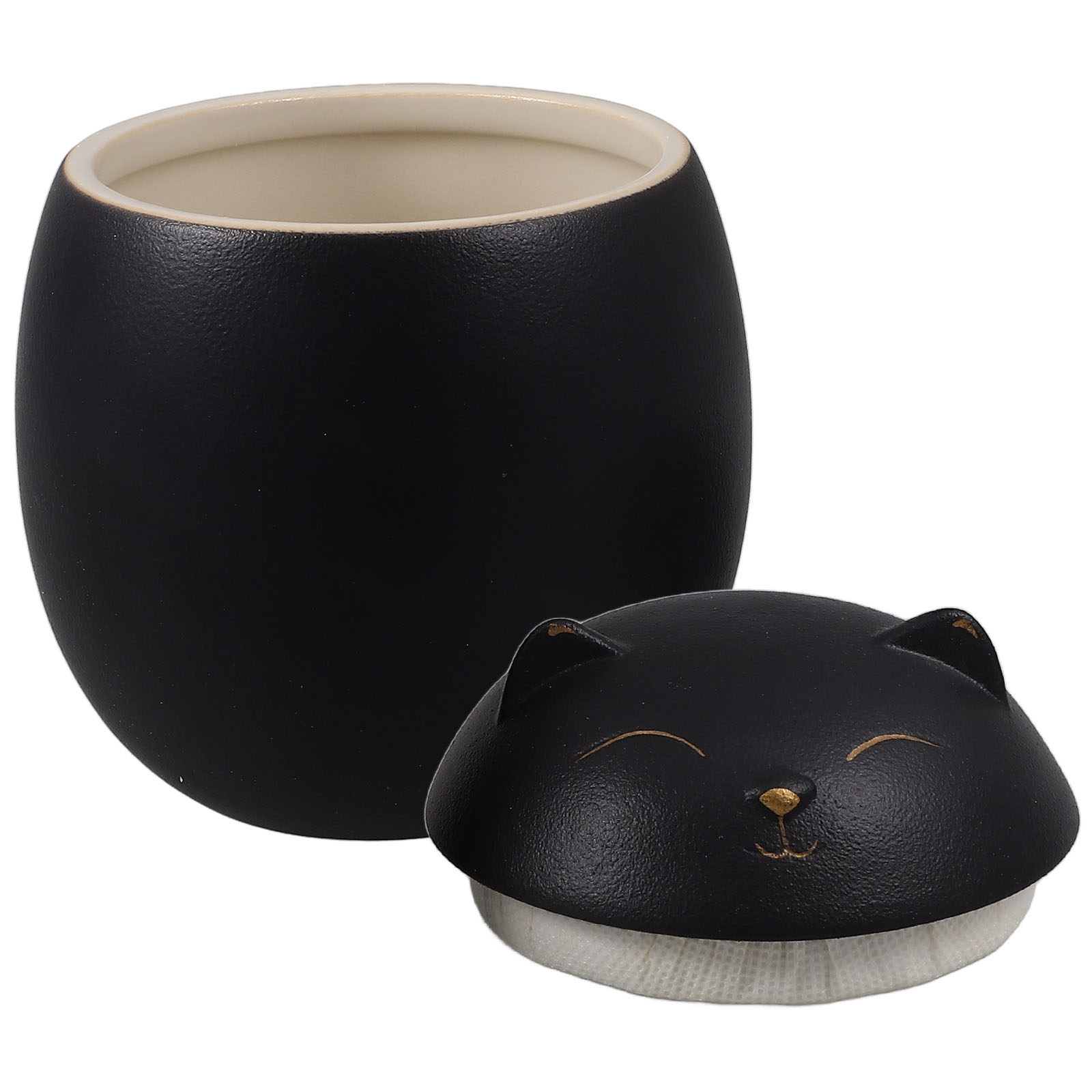 Keramik-Teedose in Katzenform  – Coffee Tea Bean Leaf Bewertung und Preis