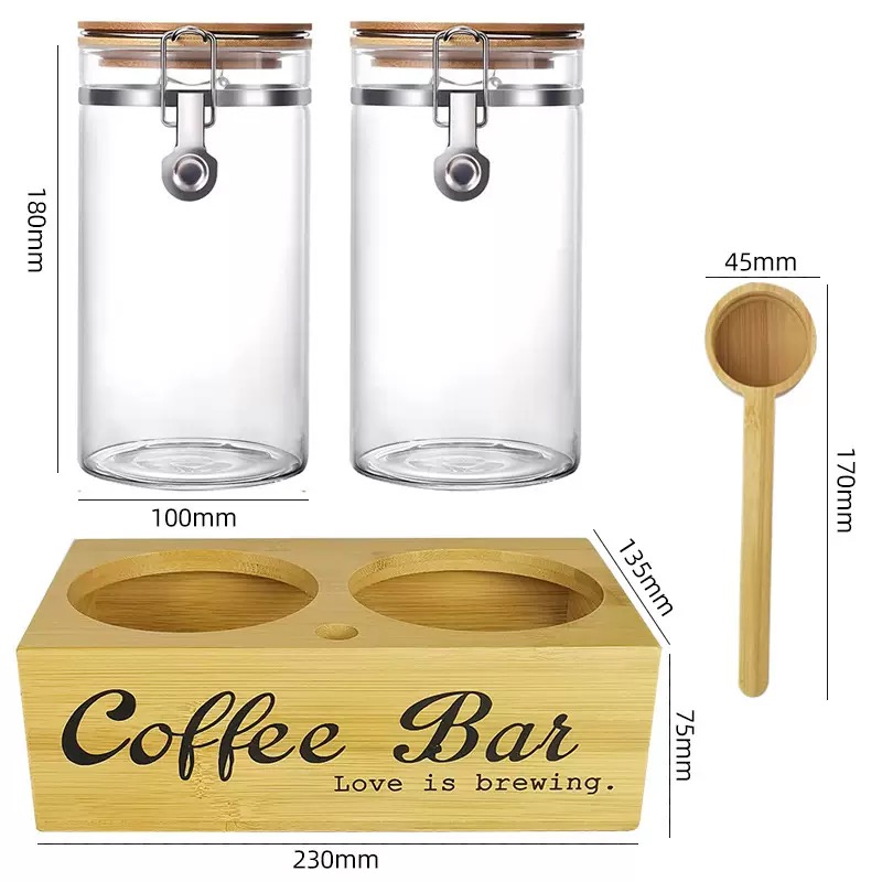 Kaffee-Vorratsdosen, 2er-Pack  – Coffee Tea Bean Bewertung und Preis
