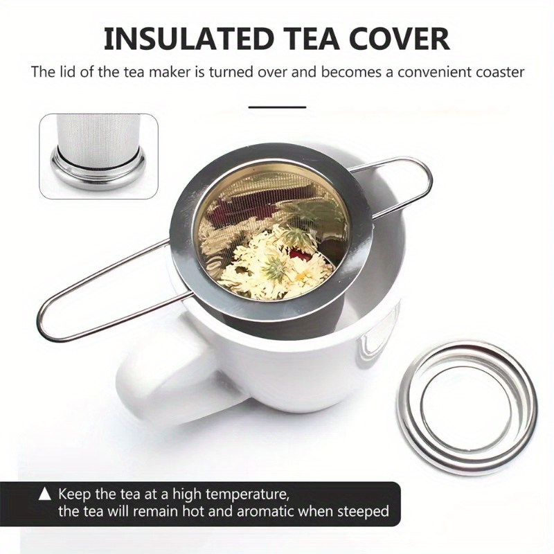 Edelstahl-Teefilter mit Deckel – Coffee Tea Spices Bewertung und Preis
