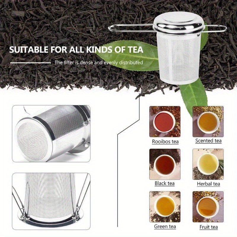 Edelstahl-Teefilter mit Deckel – Coffee Tea Spices Bewertung und Preis