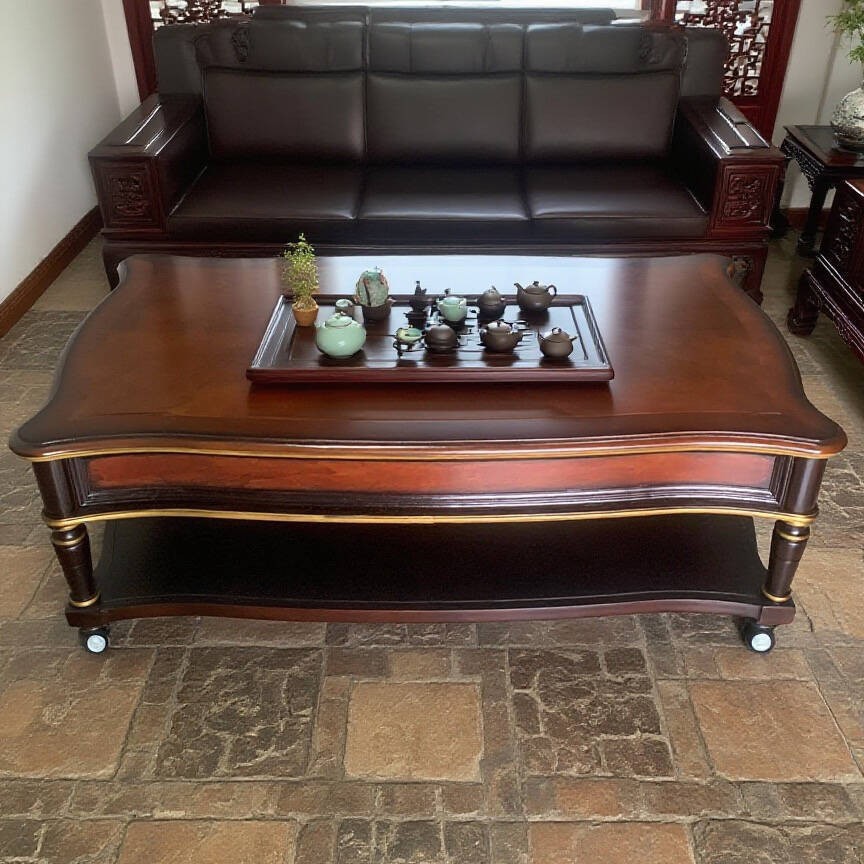 Retro-Couchtisch aus Massivhol – Draw Coffee And Tea Bewertung und Preis