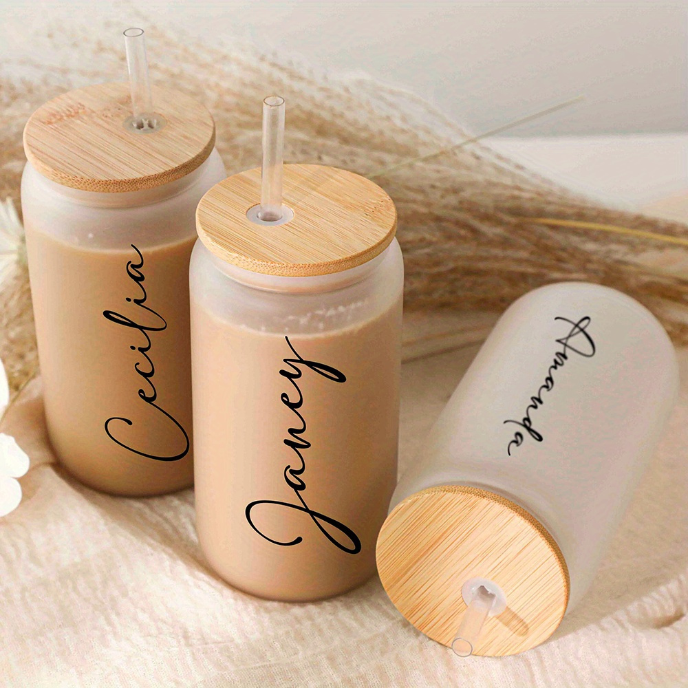 Personalisierter Bambus-ummant – Coffee Tea Font Bewertung und Preis