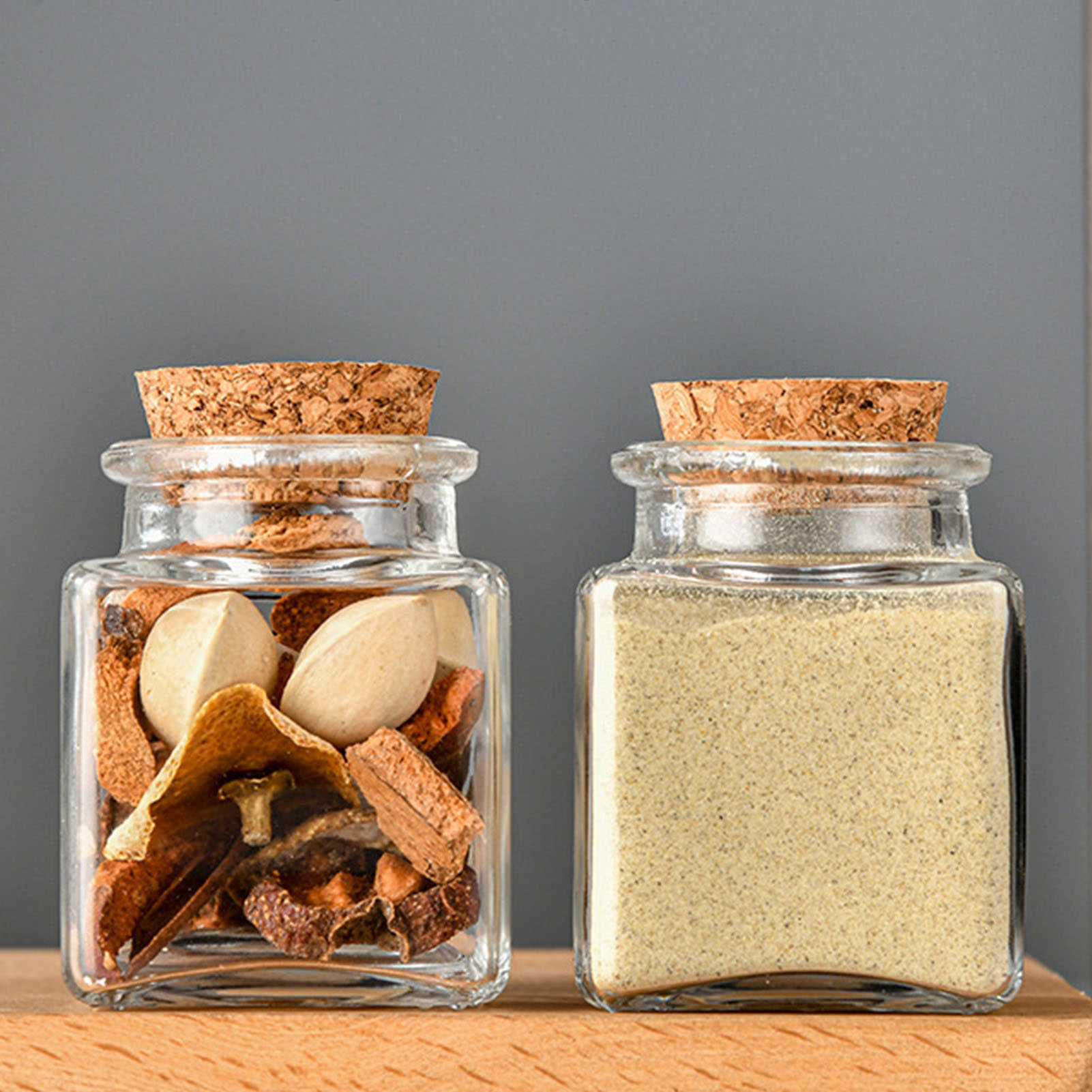 1/5/10 Stück Glas-Vorratsdosen – Tea Coffee Sugar Container Bewertung und Preis