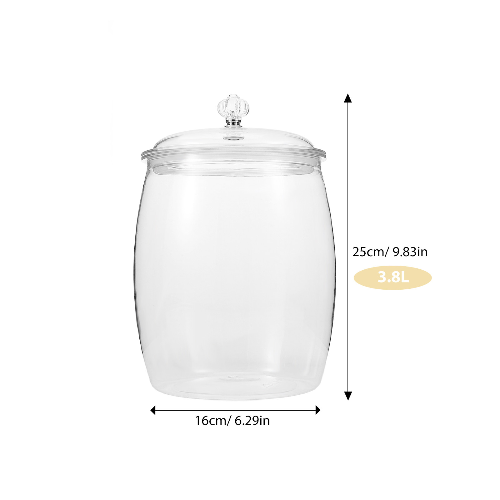 Kunststoff-Lebensmittelbehälte – Tea Coffee Sugar Container Bewertung und Preis