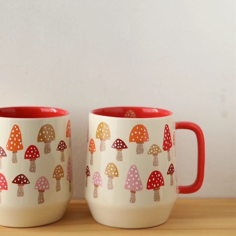 Europäischen Stil Keramik Pilz – Coffee Tea English Bewertung und Preis