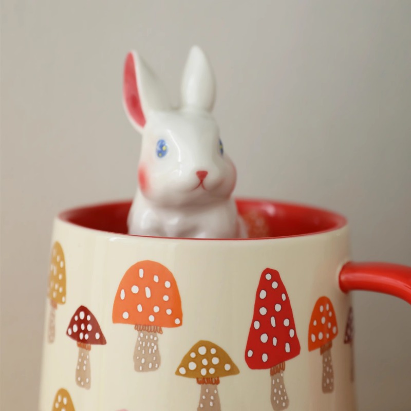 Europäischen Stil Keramik Pilz – Coffee Tea English Bewertung und Preis