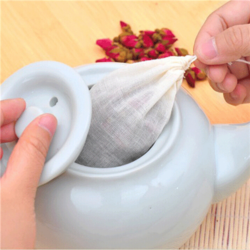 1pc/10Pcs Baumwolle Tee Tasche – Coffee Tea Spices Bewertung und Preis