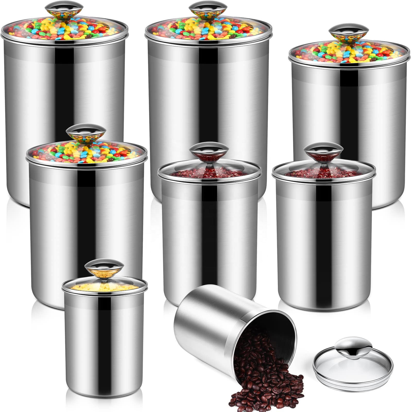 Vorratsbehälter für Lebensmitt – Tea Coffee Sugar Container Bewertung und Preis