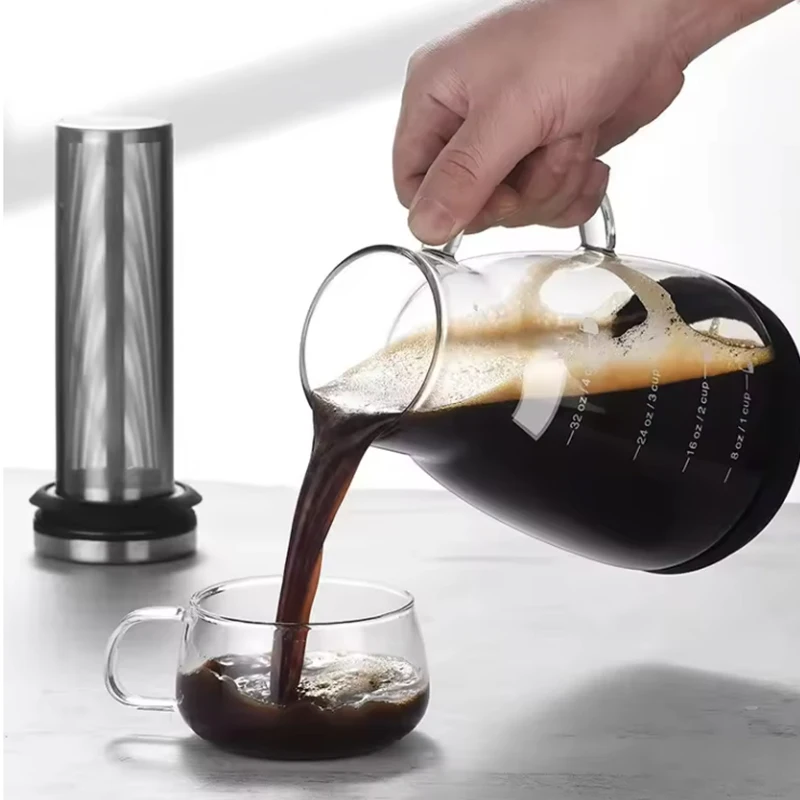 960ml Espresso-Eis-Tropfbrühge – Coffee And Tea Glass Bewertung und Preis