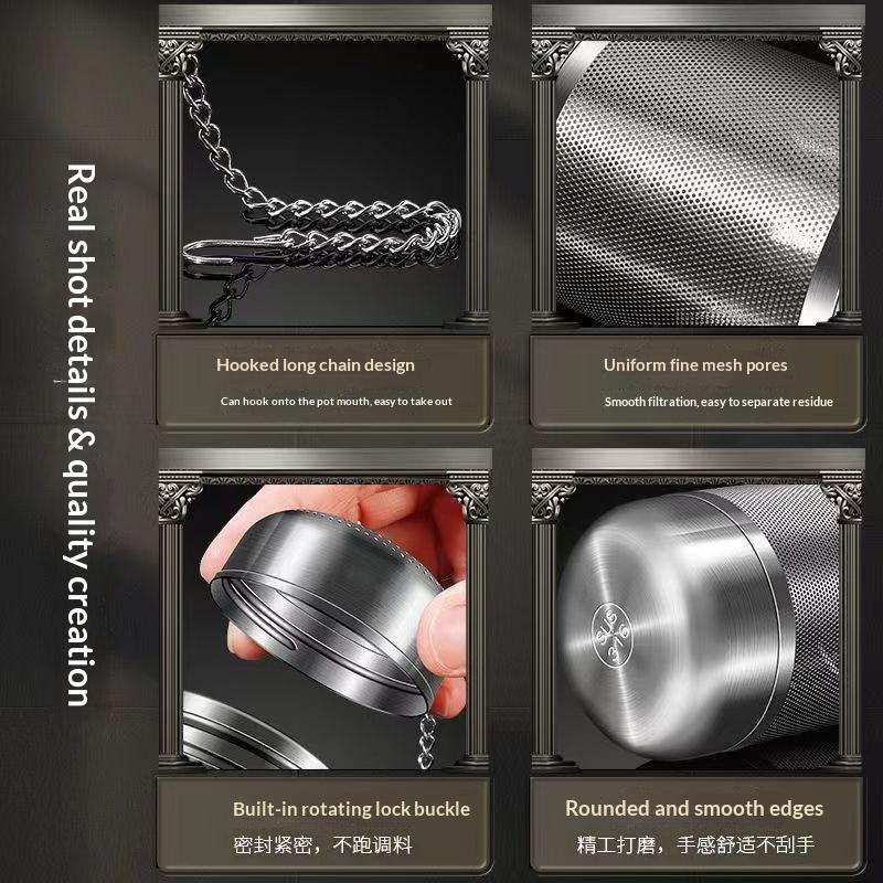 Edelstahl-Teefilter mit feinem – Coffee Tea Spices Bewertung und Preis