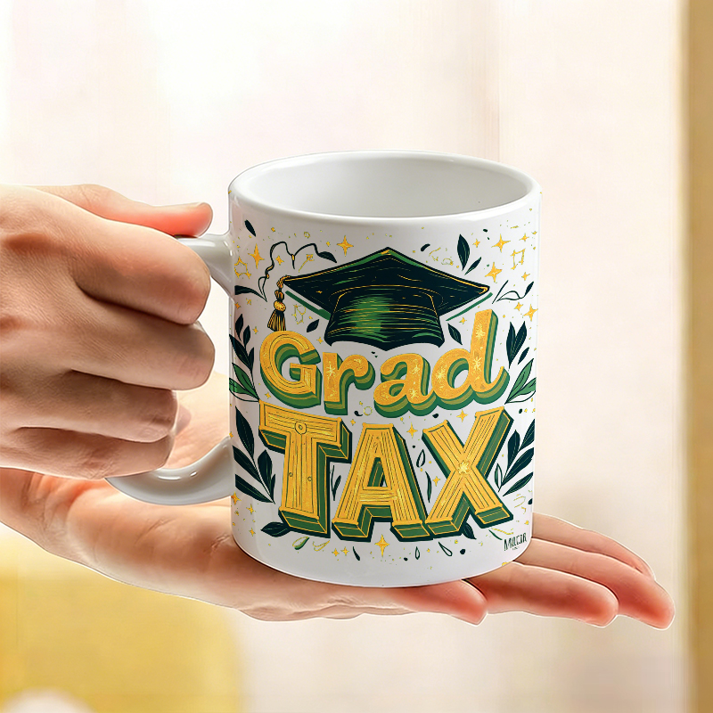 Vintage 3D-Schrift 'Grad TAX'  – Coffee Tea Font Bewertung und Preis